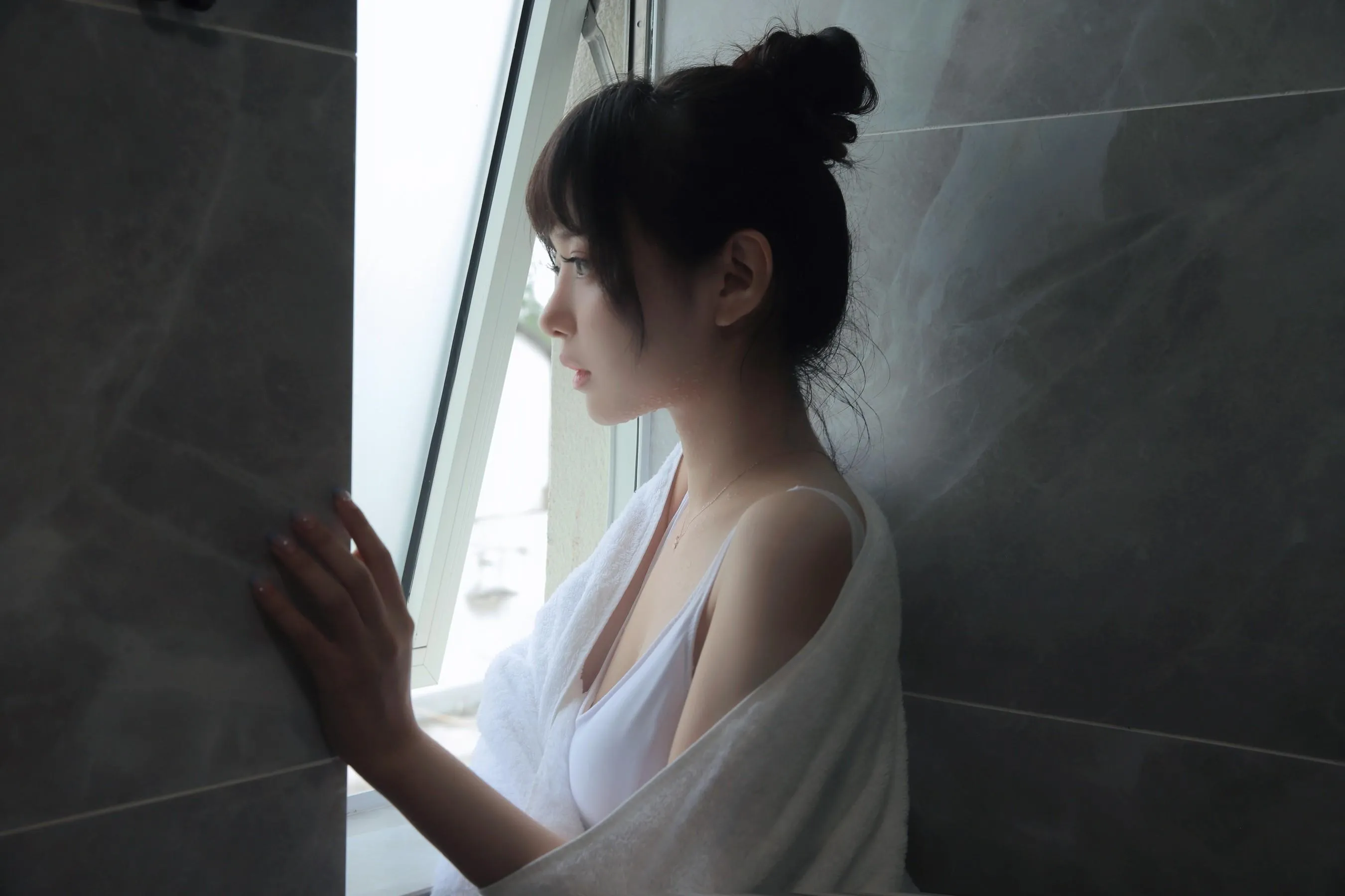 Shika小鹿鹿 – NO.81 半透浴室 [23P]插图6